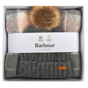 Barbour Women's Hat and Scarf Set