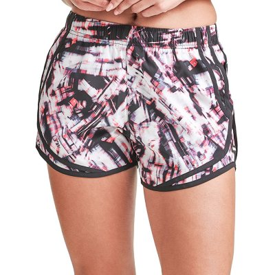 Calvin Klein Performance Plus Size Printed Running Shorts PF2X8769