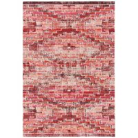 Montage Collection Rug - Rust and Ivory, 5'-1" x 7'-6"