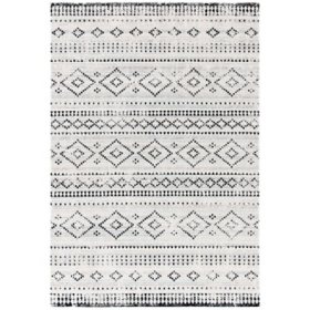 Montage Collection Rug - Gray and Ivory, 8' x 10'