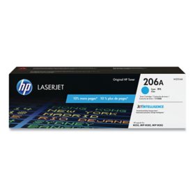 HP 206A, (W2111AK) Cyan Original LaserJet Toner Cartridge