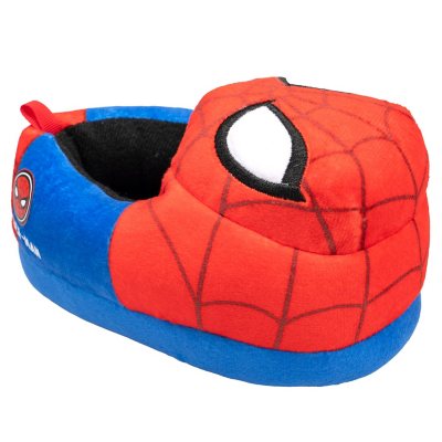Character Kids Plush Slipper - SPIDERMAN 5/6:- 5/6T, Spider-Man