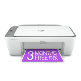 HP DeskJet 2755e Wireless All-in-One Inkjet Printer, Copy/Print/Scan