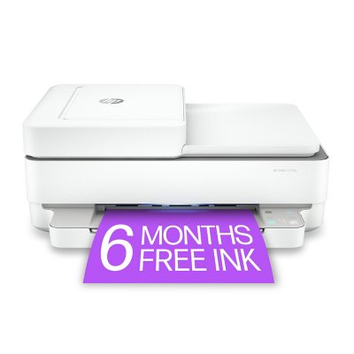politicus Tutor dozijn HP ENVY 6458e All-in-One Wireless Color Inkjet Printer – 6 months free  Instant Ink with HP+ - Sam's Club
