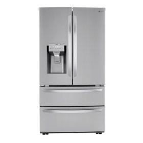 LG 22 Cu Ft. Smart Counter Depth Double Freezer Refrigerator