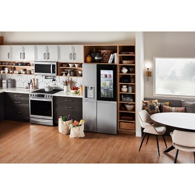 LG 27 Cu. Ft. Side-By-Side InstaView Refrigerator - Sam's Club