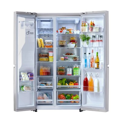 LG 27 cu. ft. Side-by-Side Refrigerator with Craft Ice™ - A4L Pomona