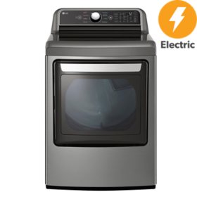 LG 7.4 Cu. Ft. Electric Dryer w/ TurboSteam Technology (Choose Color) -  Sam's Club