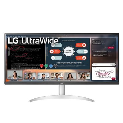 Refurbished) LG Full Hd 27 Inch Ips Monitor 3 Side Borderless