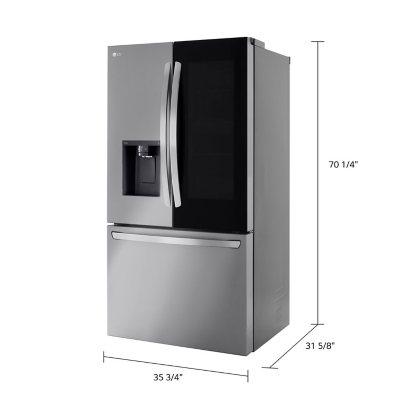 LG 29 cu. ft. SMART Standard Depth MAX French Door Refrigerator