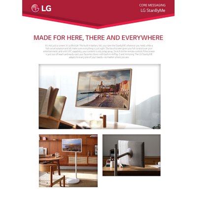 LG StanbyME 27