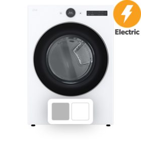 LG 7.4 Cu. Ft. Electric Dryer, Choose Color - w/ TurboSteam Technology