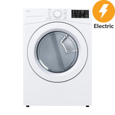 LG 7.4 Cu. Ft. Electric Dryer w/ TurboSteam Technology (Choose Color) -  Sam's Club