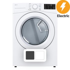 LG 7.4 Cu. Ft. Electric Dryer, Choose Color - w/ Sensor Dry