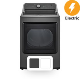 LG 7.3 Cu. Ft. Electric Dryer, Choose Color- Ultra Large Capacity w/ Sensor Dry Technology 