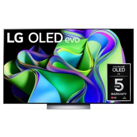 LG 77" Class C3-Series 4K OLED UHD SMART WebOS 23 w/ThinQ AI TV - OLED77C3AUA