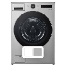 LG 4.5 Cu. Ft. Front Load Washer, Choose Color - w/ AIDD