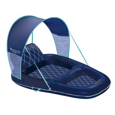aqua ultimate recliner lounge with canopy