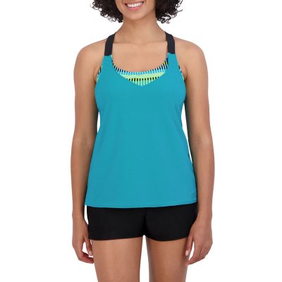 Lightweight Blouson Tankini Top