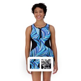 ZeroXposur Women’s 2-Piece Scuba Tankini Set