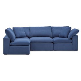 Newfield Grand Modular Sectional Corner Sofa, Assorted Colors