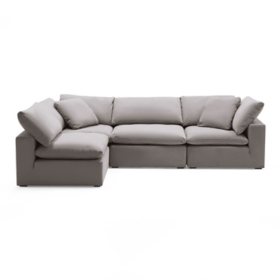 Newfield Grand Modular Sectional Ottoman, Assorted Colors