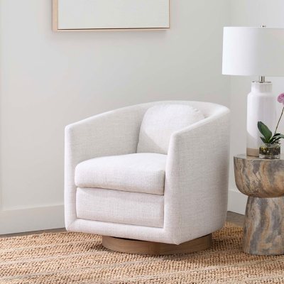 Details by Becki Owens Isla Upholstered Swivel Chair Sam's Club