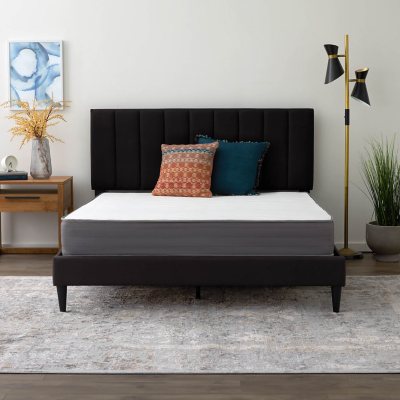 Lucid Limited 8 Plush Euro Top Hybrid Mattress Sam s Club