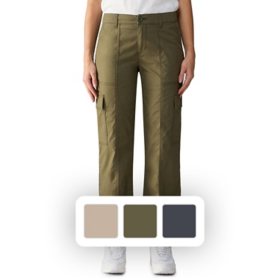 BLVB Womens Ultra Stretch Comfy Skinny Leg Work Casual Pants High Waisted  Solid Color Office Pull-on Leggings Trousers Coffee 