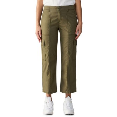 【YOURNUS】Mel Corduroy Crop Cargo Pants Social Standard by Sanctuary Women's Portside Cargo Crop