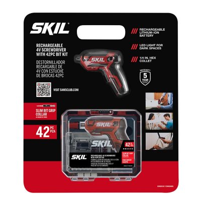 Rechargeable 4V Cordless Screwdriver