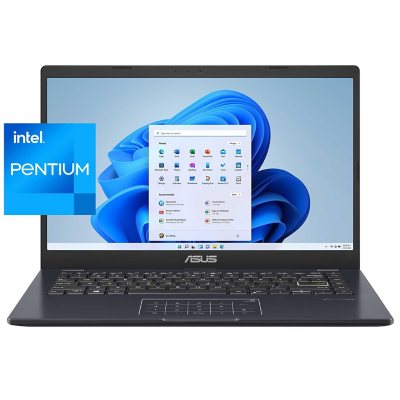 ASUS Laptop L410 UltraThin Laptop - 14 FHD Display - Intel Pentium Silver  N5030 - 4GB RAM - 128GB Storage - NumberPad - Windows 11 Home S Mode - 1