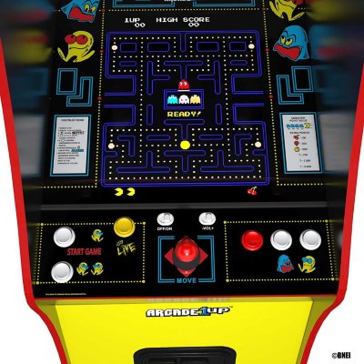 Boka × PAC-MAN Arcade1UP Pac-Man Machine, Head-to-Head Gaming Table, 12-in