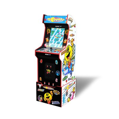 Arcade1Up PacMan Customizable Arcade Pac-Mania with Bonus Stickers