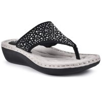 Cliffs by White Mountain Bling Wedge Sandal