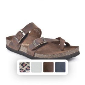 Mountain Sole Ladies Leather Sandal