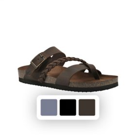 Mountain Sole Women's Leather Footbed Sandal