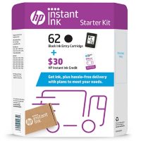 HP 62 Black Instant Ink Starter Kit