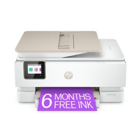 HP ENVY Inspire 7958e All-in-One Printer Wireless Color Inkjet Printer – 6 Months Free Instant Ink with HP+