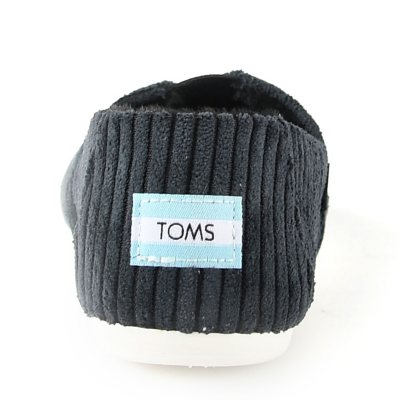 Ladies hot sale black toms