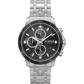 Versus Versace Men's Bicocca Stainless Steel Bracelet Watch, 46mm