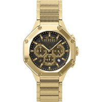 Versus Versace Men's Palestro Gold-tone Stainless Steel Bracelet Watch, 45mm