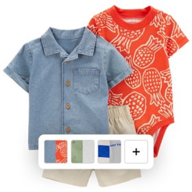 Carter's Boys 3-Piece Short Set