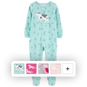 Carter's Girls Fleece Footie Pajama