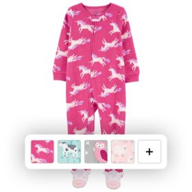 Carter's Girls Fleece Footie Pajama