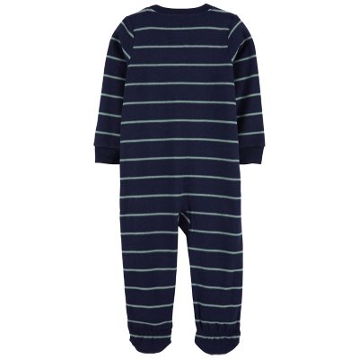 Carter s Boys Fleece Footie Pajamas Sam s Club