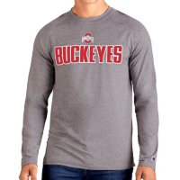 NCAA Men's Champion Long Sleeve Tee Ohio State Buckeyes