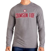 NCAA Men's Champion Long Sleeve Tee Alabama Crimson Tide