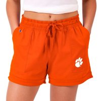 NCAA Ladies Pull-On Shorts Clemson Tigers