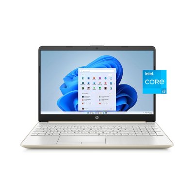 HP 15.6 Portable Laptop (Include 1 Year Microsoft 365), HD Display, Intel  Quad-Core N200 Processor, 16GB RAM, 128GB Storage, Wi-Fi 6, Webcam, HDMI